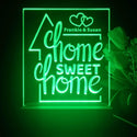 ADVPRO Home sweet home Personalized Tabletop LED neon sign st5-p0085-tm - Green