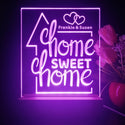 ADVPRO Home sweet home Personalized Tabletop LED neon sign st5-p0085-tm - Purple