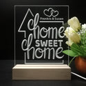 ADVPRO Home sweet home Personalized Tabletop LED neon sign st5-p0085-tm - 7 Color