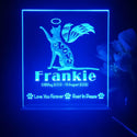 ADVPRO Love you forever, rest in peace – cat Personalized Tabletop LED neon sign st5-p0089-tm - Blue
