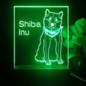 ADVPRO Shiba Inu Personalized Tabletop LED neon sign st5-p0093-tm - Green