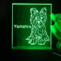 ADVPRO Yorkshire Personalized Tabletop LED neon sign st5-p0098-tm - Green