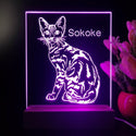 ADVPRO Sokoke  Personalized Tabletop LED neon sign st5-p0103-tm - Purple