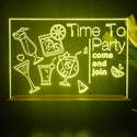 ADVPRO Time to party come and join Tabletop LED neon sign st5-j5001 - Yellow