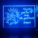 ADVPRO Home Bar girlish style Tabletop LED neon sign st5-j5002 - Blue