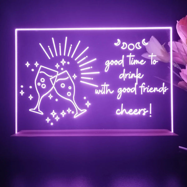 ADVPRO Home Bar girlish style Tabletop LED neon sign st5-j5002 - Purple