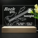 ADVPRO Rock you tonight Tabletop LED neon sign st5-j5003 - 7 Color