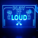 ADVPRO Play it LOUD Tabletop LED neon sign st5-j5008 - Blue