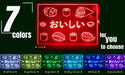 ADVPRO Sushi good taste (Japanese) Tabletop LED neon sign st5-j5017