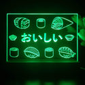 ADVPRO Sushi good taste (Japanese) Tabletop LED neon sign st5-j5017 - Green