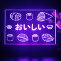 ADVPRO Sushi good taste (Japanese) Tabletop LED neon sign st5-j5017 - Purple