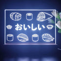 ADVPRO Sushi good taste (Japanese) Tabletop LED neon sign st5-j5017 - White
