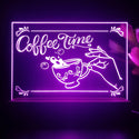 ADVPRO coffee time Tabletop LED neon sign st5-j5022 - Purple