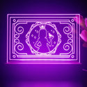 ADVPRO Princess silhouette with classic frame Tabletop LED neon sign st5-j5025 - Purple