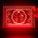 ADVPRO Princess silhouette with classic frame Tabletop LED neon sign st5-j5025 - Red