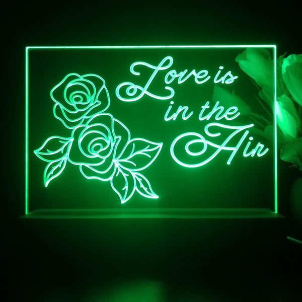 ADVPRO love in the air Tabletop LED neon sign st5-j5028 - Green