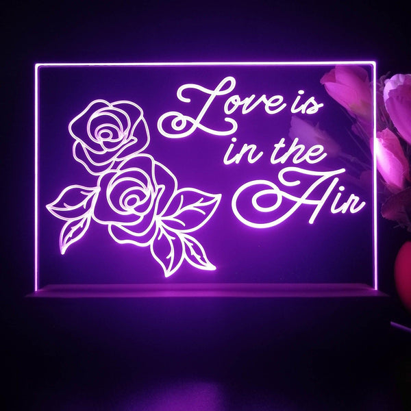 ADVPRO love in the air Tabletop LED neon sign st5-j5028 - Purple