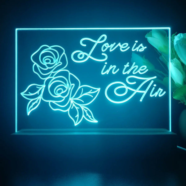 ADVPRO love in the air Tabletop LED neon sign st5-j5028 - Sky Blue