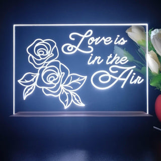 ADVPRO love in the air Tabletop LED neon sign st5-j5028 - White