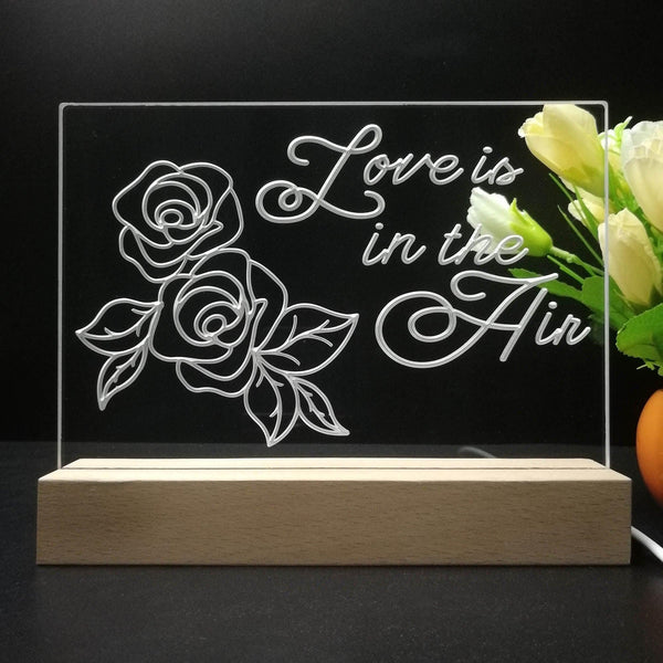 ADVPRO love in the air Tabletop LED neon sign st5-j5028 - 7 Color