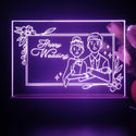 ADVPRO happy wedding Tabletop LED neon sign st5-j5029 - Purple