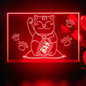 ADVPRO japan money cat Tabletop LED neon sign st5-j5031 - Red