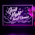 ADVPRO Good night and sweet dreams Tabletop LED neon sign st5-j5038 - Purple