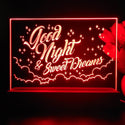 ADVPRO Good night and sweet dreams Tabletop LED neon sign st5-j5038 - Red