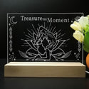 ADVPRO Treasure the moment Tabletop LED neon sign st5-j5039 - 7 Color