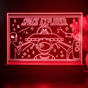 ADVPRO space explores meet alien Tabletop LED neon sign st5-j5041 - Red