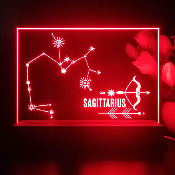 ADVPRO Zodiac Sagiffariu Tabletop LED neon sign st5-j5045 - Red