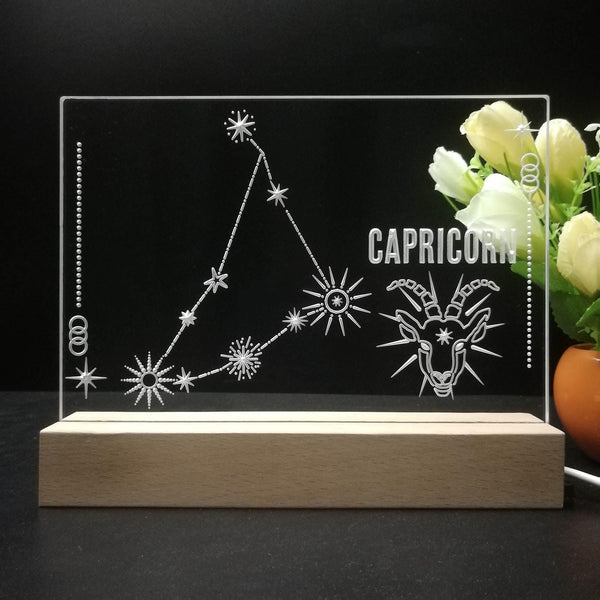 ADVPRO Zodiac Capricorn Tabletop LED neon sign st5-j5046 - 7 Color