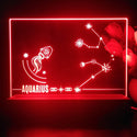 ADVPRO Zodiac Aquarius Tabletop LED neon sign st5-j5047 - Red