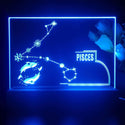ADVPRO Zodiac Pisces Tabletop LED neon sign st5-j5048 - Blue