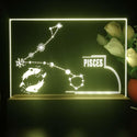 ADVPRO Zodiac Pisces Tabletop LED neon sign st5-j5048 - Yellow