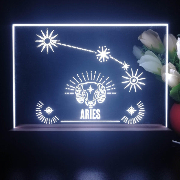 ADVPRO Zodiac Aries Tabletop LED neon sign st5-j5049 - White