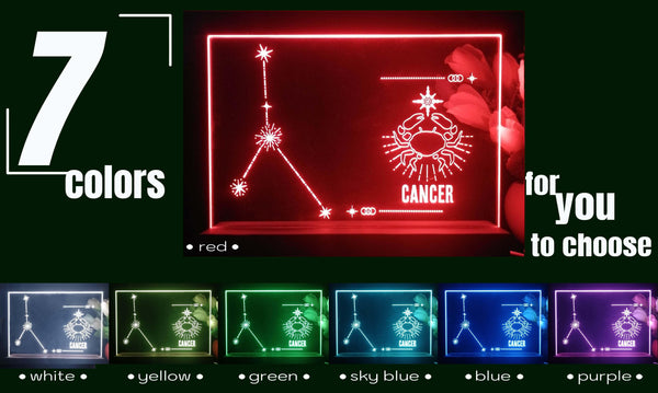 ADVPRO Zodiac Cancer Tabletop LED neon sign st5-j5052