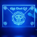 ADVPRO Girls don't cry Tabletop LED neon sign st5-j5054 - Blue