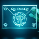 ADVPRO Girls don't cry Tabletop LED neon sign st5-j5054 - Sky Blue