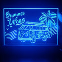 ADVPRO Summer Vibes with car and tree Tabletop LED neon sign st5-j5059 - Blue