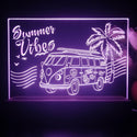 ADVPRO Summer Vibes with car and tree Tabletop LED neon sign st5-j5059 - Purple