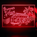 ADVPRO Summer Vibes with car and tree Tabletop LED neon sign st5-j5059 - Red