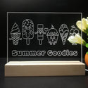 ADVPRO Summer Goodies Ice cream Tabletop LED neon sign st5-j5060 - 7 Color