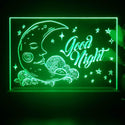 ADVPRO Classic moon - good night Tabletop LED neon sign st5-j5067 - Green