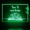 ADVPRO Time to read books Tabletop LED neon sign st5-j5071 - Green