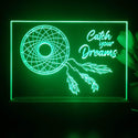 ADVPRO Catch your dreams Tabletop LED neon sign st5-j5073 - Green