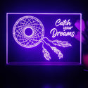 ADVPRO Catch your dreams Tabletop LED neon sign st5-j5073 - Purple