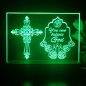 ADVPRO You can believe god Tabletop LED neon sign st5-j5075 - Green