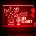 ADVPRO Hot Summer - Let’s have a drink Tabletop LED neon sign st5-j5077 - Red