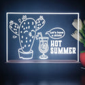 ADVPRO Hot Summer - Let’s have a drink Tabletop LED neon sign st5-j5077 - White